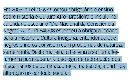 Lei 10.639: como anda o ensino de história afro-brasileira?